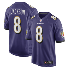 Джерси Baltimore Ravens Lamar Jackson Nike Purple Game Джерси Baltimore Ravens Lamar Jackson Nike Purple Game