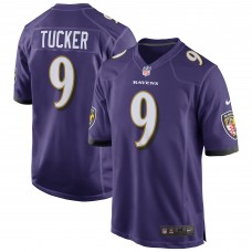 Justin Tucker Baltimore Ravens Nike Game Jersey - Purple