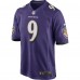 Игровая джерси Justin Tucker Baltimore Ravens Nike - Purple