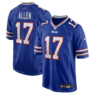 Джерси Buffalo Bills Josh Allen Nike Royal Team Game