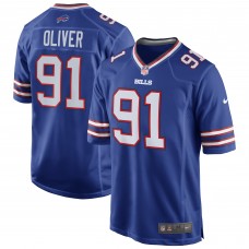 Игровая джерси Ed Oliver Buffalo Bills Nike Game - Royal