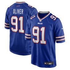 Джерси Buffalo Bills Ed Oliver Nike Royal Team Game Джерси Buffalo Bills Ed Oliver Nike Royal Team Game