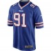 Игровая джерси Ed Oliver Buffalo Bills Nike Game - Royal