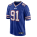 Джерси Buffalo Bills Ed Oliver Nike Royal Team Game