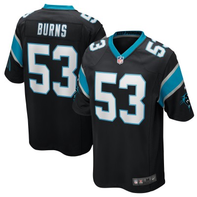 Игровая джерси Brian Burns Carolina Panthers Nike Game - Black