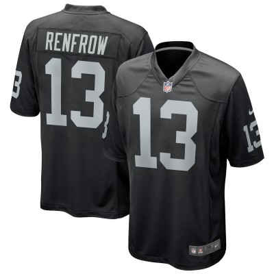 Игровая джерси Hunter Renfrow Las Vegas Raiders Nike Game Player - Black