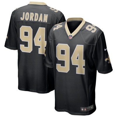 Игровая джерси Cameron Jordan New Orleans Saints Nike Game - Black