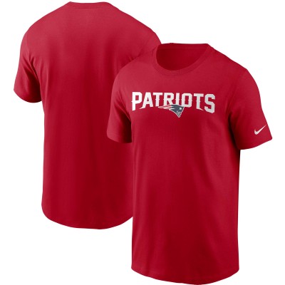 Футболка New England Patriots Nike Team Wordmark - Red