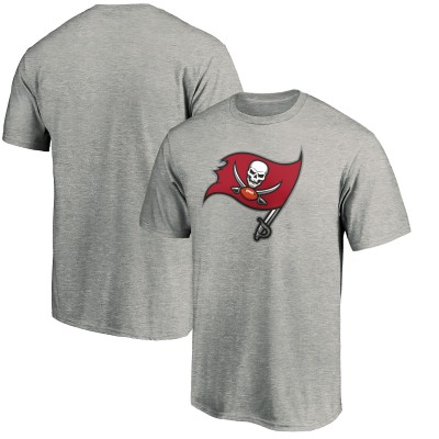 Футболка Tampa Bay Buccaneers Primary Logo - Heather Gray