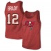 Майка Tom Brady Tampa Bay Buccaneers Name & Number Tri-Blend - Red