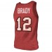 Майка Tom Brady Tampa Bay Buccaneers Name & Number Tri-Blend - Red