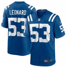 Игровая джерси Shaquille Leonard Indianapolis Colts Nike - Royal