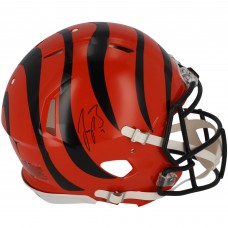 Autographed Cincinnati Bengals Joe Burrow Fanatics Authentic Riddell Speed Authentic Helmet
