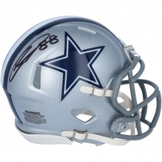 Autographed Dallas Cowboys CeeDee Lamb Fanatics Authentic Riddell Speed Mini Helmet
