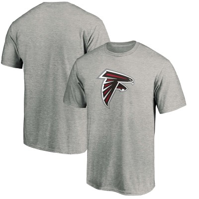 Atlanta Falcons NFL Pro Line by Primary Logo T-Shirt - Heather Gray