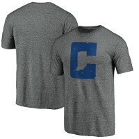 Indianapolis Colts Gray Secondary Logo Tri-Blend T-Shirt