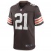 Игровая джерси Denzel Ward Cleveland Browns Nike Player Game - Brown