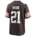 Игровая джерси Denzel Ward Cleveland Browns Nike Player Game - Brown