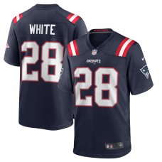 Игровая джерси James White New England Patriots Nike - Navy