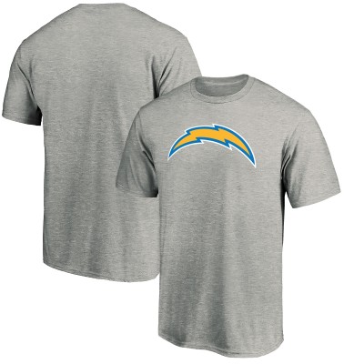 Футболка Los Angeles Chargers Primary Logo - Heather Gray