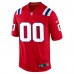 Именная игровая джерси New England Patriots Nike Alternate - Red