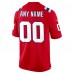 Именная игровая джерси New England Patriots Nike Alternate - Red