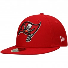 Бейсболка Tampa Bay Buccaneers New Era Basic Low Profile 59FIFTY - Red