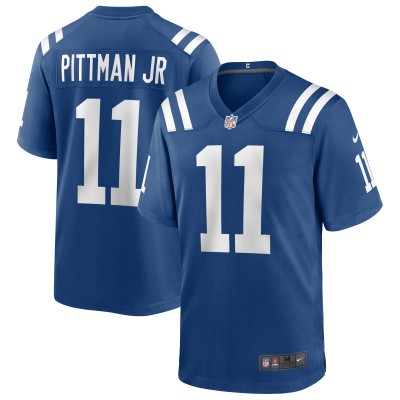 Игровая джерси Michael Pittman Jr. Indianapolis Colts Nike - Royal