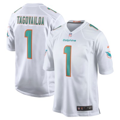 Игровая джерси Tua Tagovailoa Miami Dolphins Nike Game - White