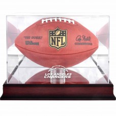 Los Angeles Chargers Fanatics Authentic Mahogany Football Team Logo Display Case with Mirror Back