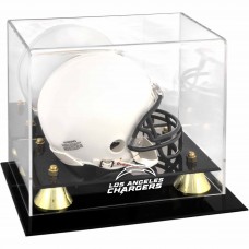 Los Angeles Chargers Fanatics Authentic Golden Classic Team Logo Mini Helmet Display Case