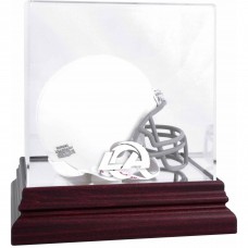 Los Angeles Rams Fanatics Authentic Mahogany Team Logo Mini Helmet Display Case