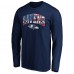 Футболка с длинным рукавом Baltimore Ravens Banner Wave - Navy