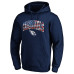 Толстовка Arizona Cardinals Navy Banner Wave Fitted