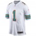 Игровая джерси Tua Tagovailoa Miami Dolphins Nike 2nd Alternate Game - White