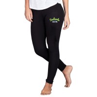 Женские лосины Seattle Seahawks Concepts Sport Black Lightweight Fraction Lounge