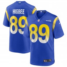 Игровая джерси Tyler Higbee Los Angeles Rams Nike - Royal