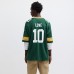Игровая джерси Jordan Love Green Bay Packers Nike Game - Green