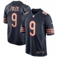 Игровая джерси Nick Foles Chicago Bears Nike Game Player - Navy