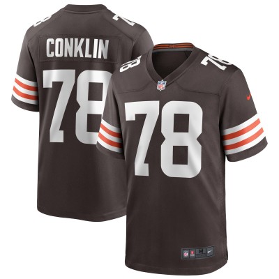 Джерси Cleveland Browns Jack Conklin Nike Brown Game Player