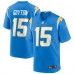 Игровая джерси Jalen Guyton Los Angeles Chargers Nike Game - Powder Blue