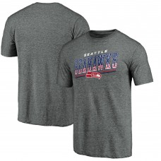 Seattle Seahawks Gray Team Freedom Tri-Blend T-Shirt