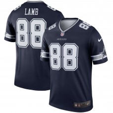 Игровая джерси CeeDee Lamb Dallas Cowboys Nike Legend - Navy