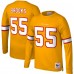 Футболка с длинным рукавом Derrick Brooks Tampa Bay Buccaneers Mitchell & Ness Throwback - Orange