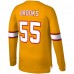 Футболка с длинным рукавом Derrick Brooks Tampa Bay Buccaneers Mitchell & Ness Throwback - Orange