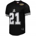 Dallas Cowboys Deion Sanders Mitchell & Ness Green Retired Player Name & Number Mesh Top