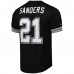 Dallas Cowboys Deion Sanders Mitchell & Ness Green Retired Player Name & Number Mesh Top