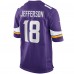 Игровая джерси Justin Jefferson Minnesota Vikings Nike - Purple