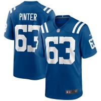 Indianapolis Colts Danny Pinter Nike Royal Game Jersey
