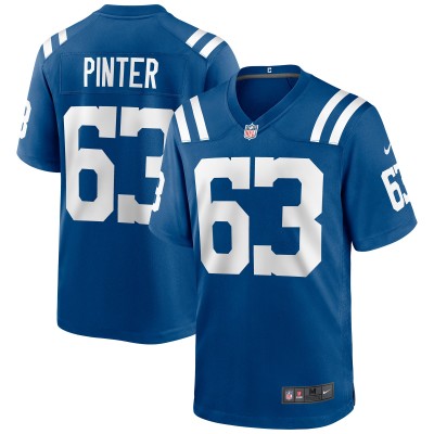 Indianapolis Colts Danny Pinter Nike Royal Game Jersey